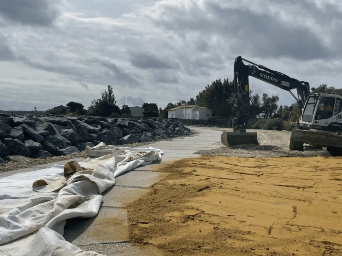 La fin du chantier est prévue pour fin juin 2025