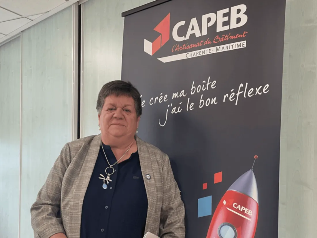 Sylvie Martin, présidente de la CAPEB de Charente-Maritime