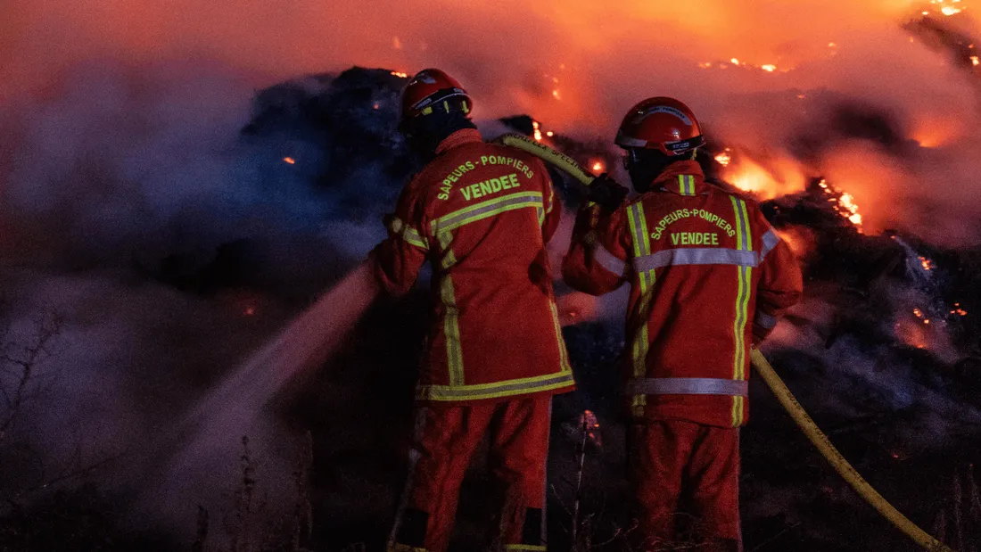 Vendée : 500 vacanciers évacués d'un camping après un incendie