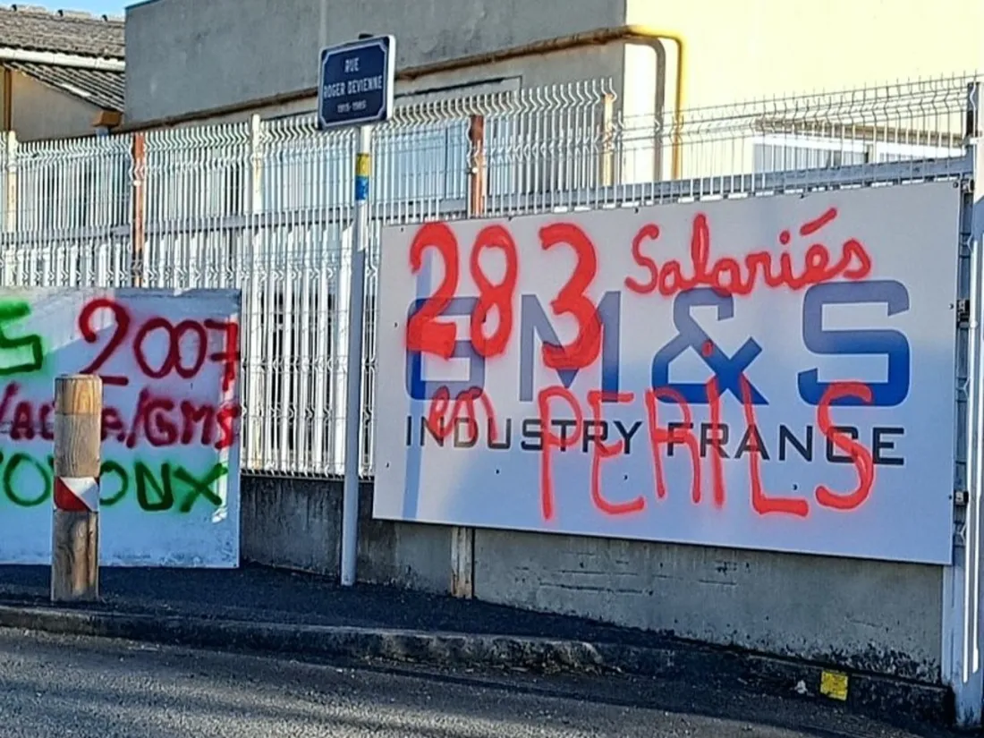 Usine GM&S de La Souterraine en 2017
