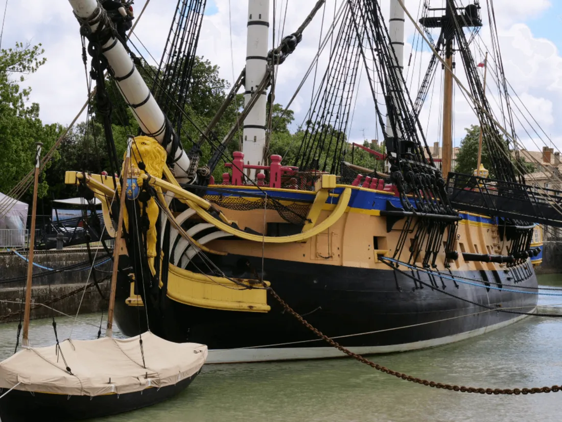 Le navire l'Hermione