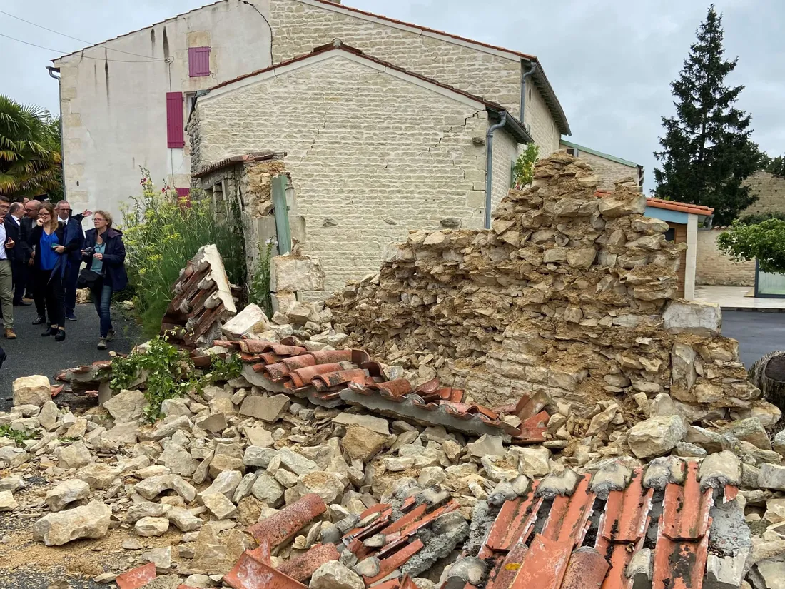 La Laigne commune sinistrée par les séismes