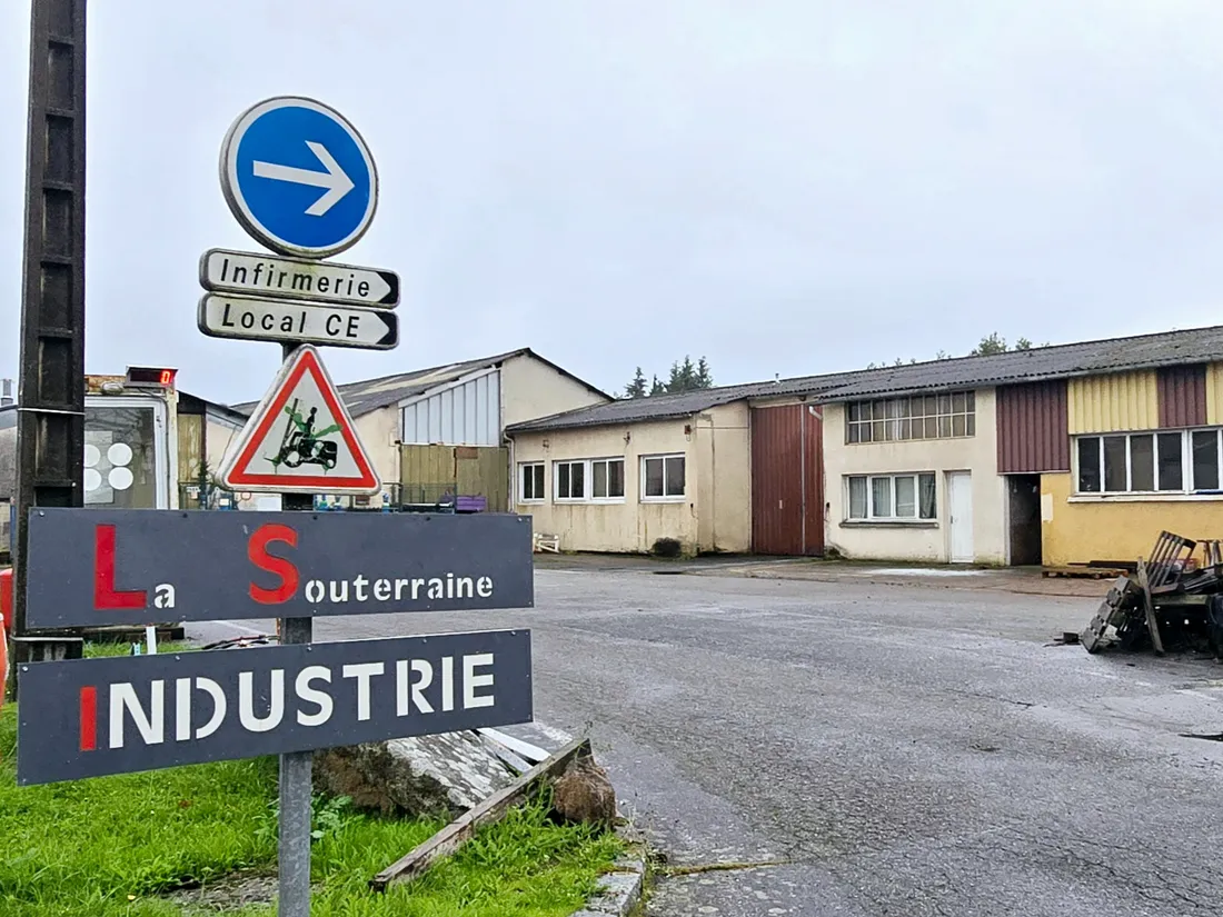 Entrée du site LS Industrie de La Souterraine