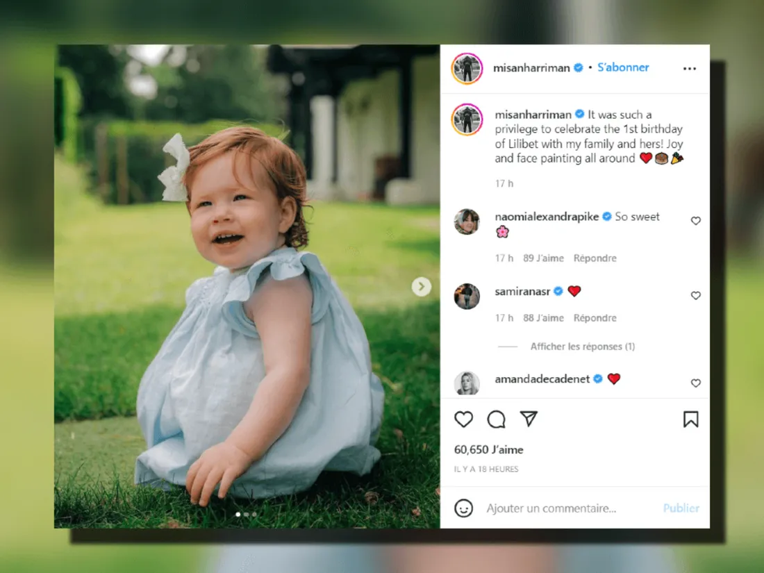 Harry et Meghan dévoilent des photos de leur fille Lilibet