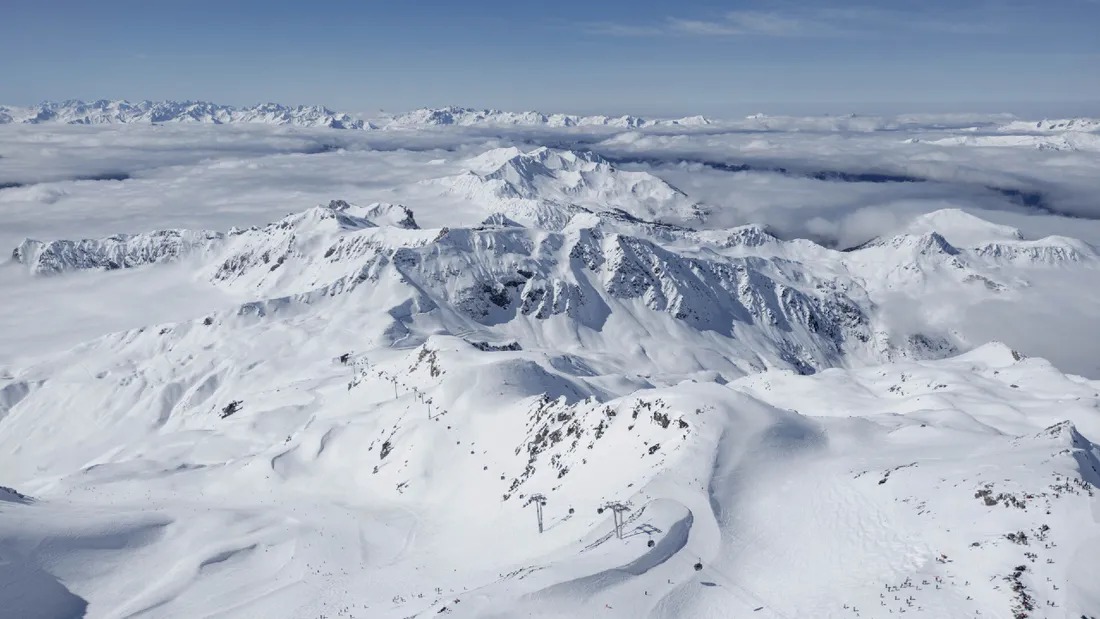 Live 3000 ski Les Alpes