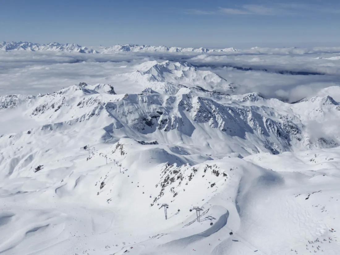 Live 3000 ski Les Alpes