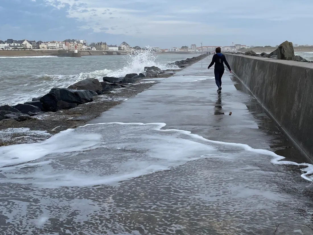Une alerte submersion sur la côte