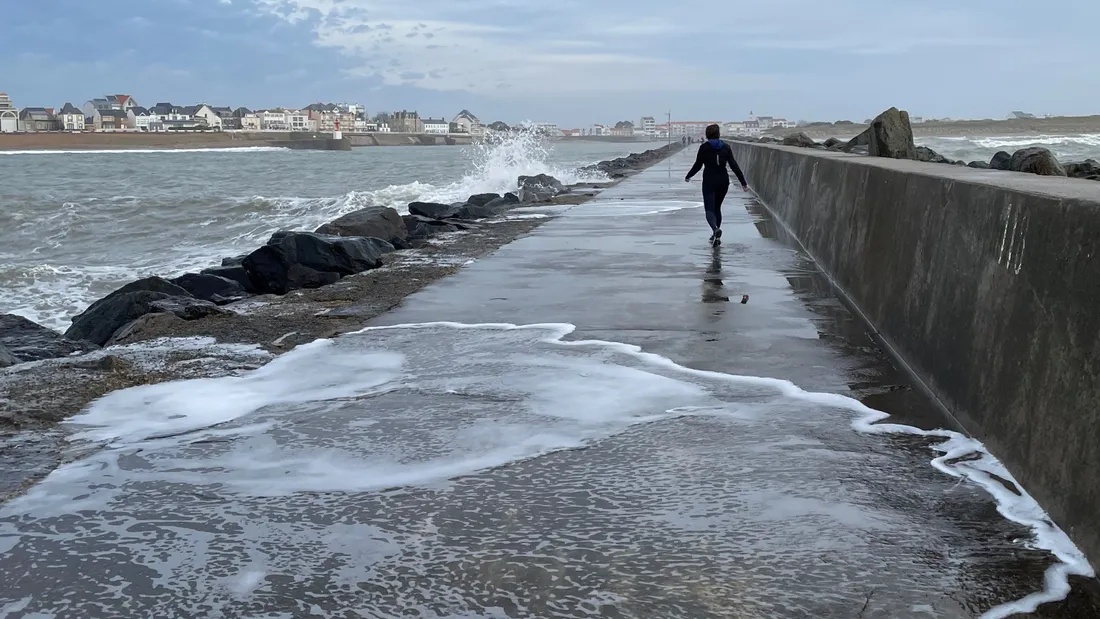 Une alerte submersion sur la côte
