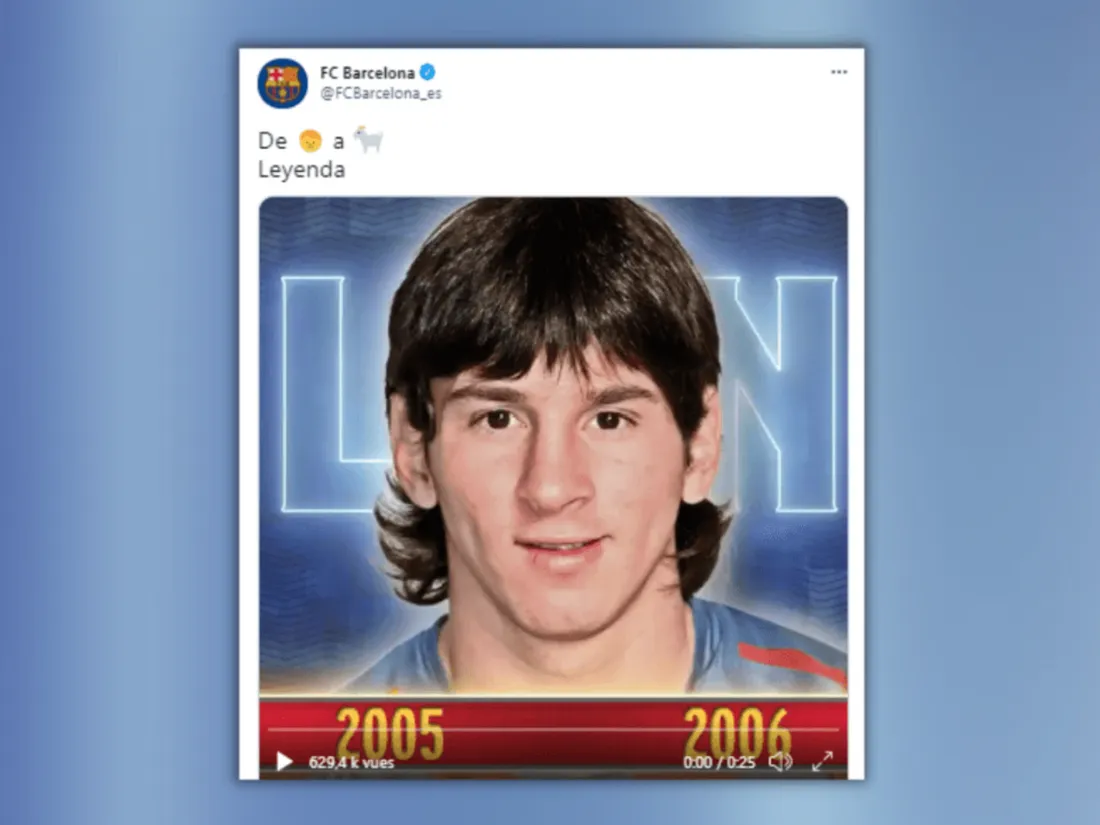Départ de Lionel Messi du FC Barcelone