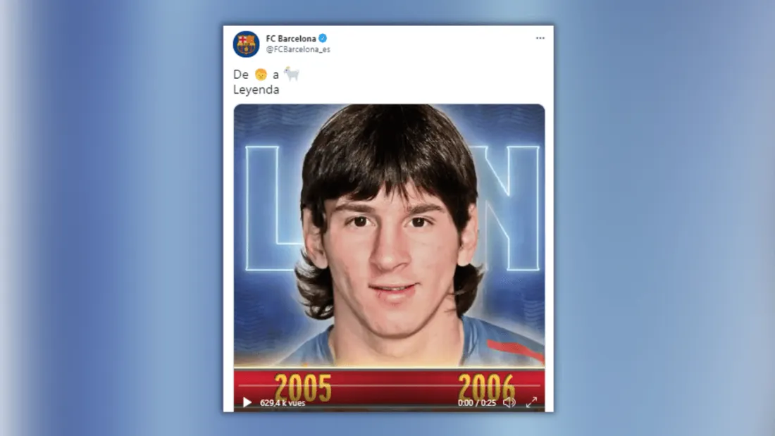 Départ de Lionel Messi du FC Barcelone