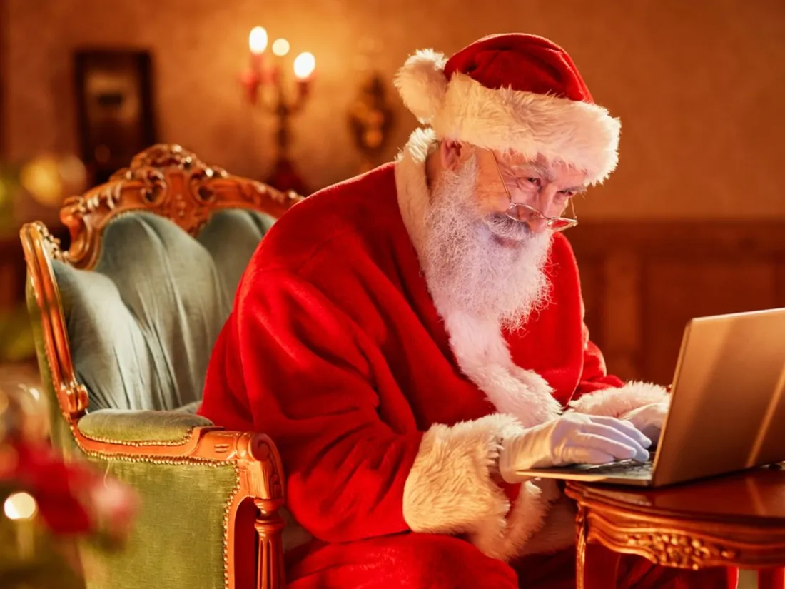 Rencontre avec le Père Noël en visio