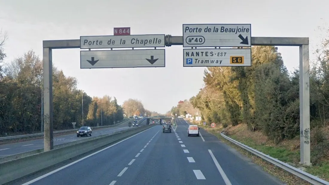 Nantes : le périph nord-est fermé jusqu’à lundi