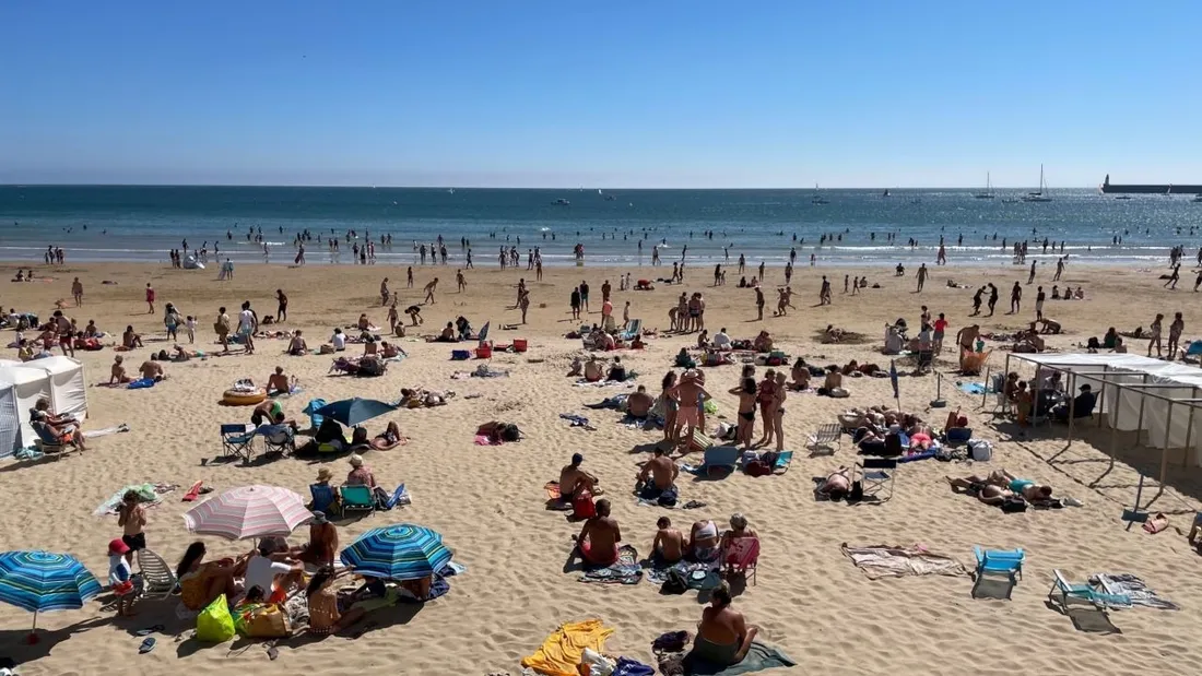 Plage en été