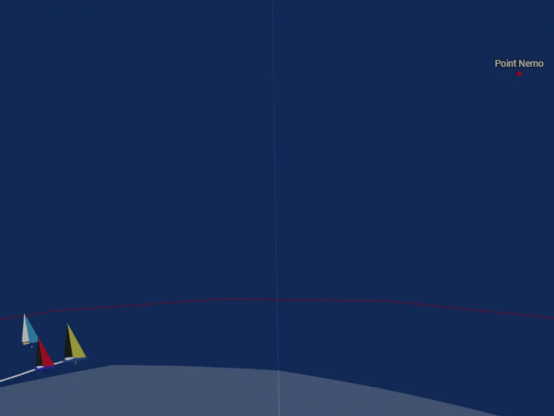 Le Point Nemo se trouve à plus de 2600 km de toute terre