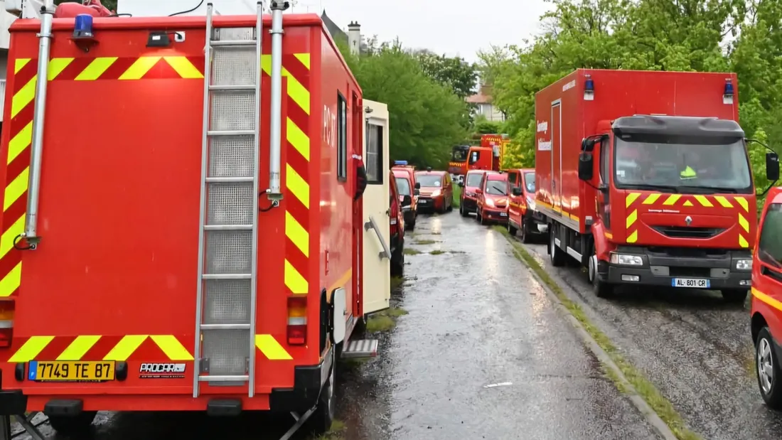 Facebook - Sapeurs-pompiers 87 (capture d'écran)