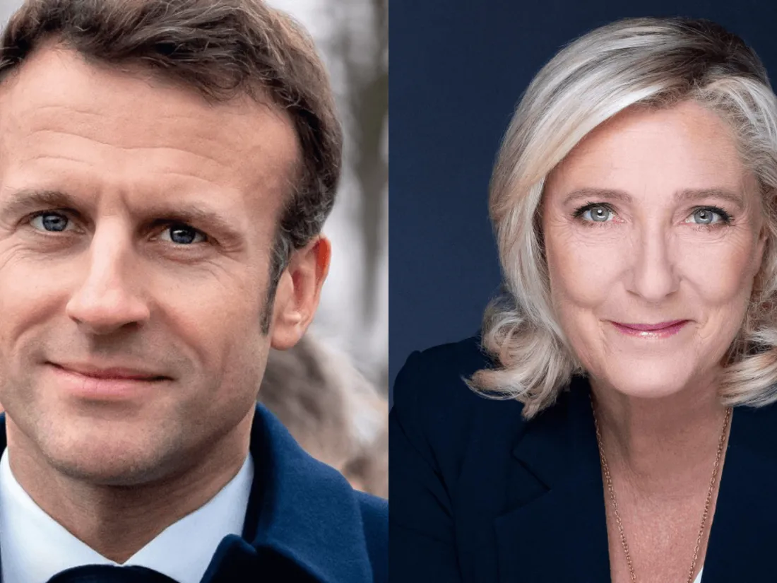 Présidentielle-2022 : Emmanuel Macron et Marine Le Pen au second tour