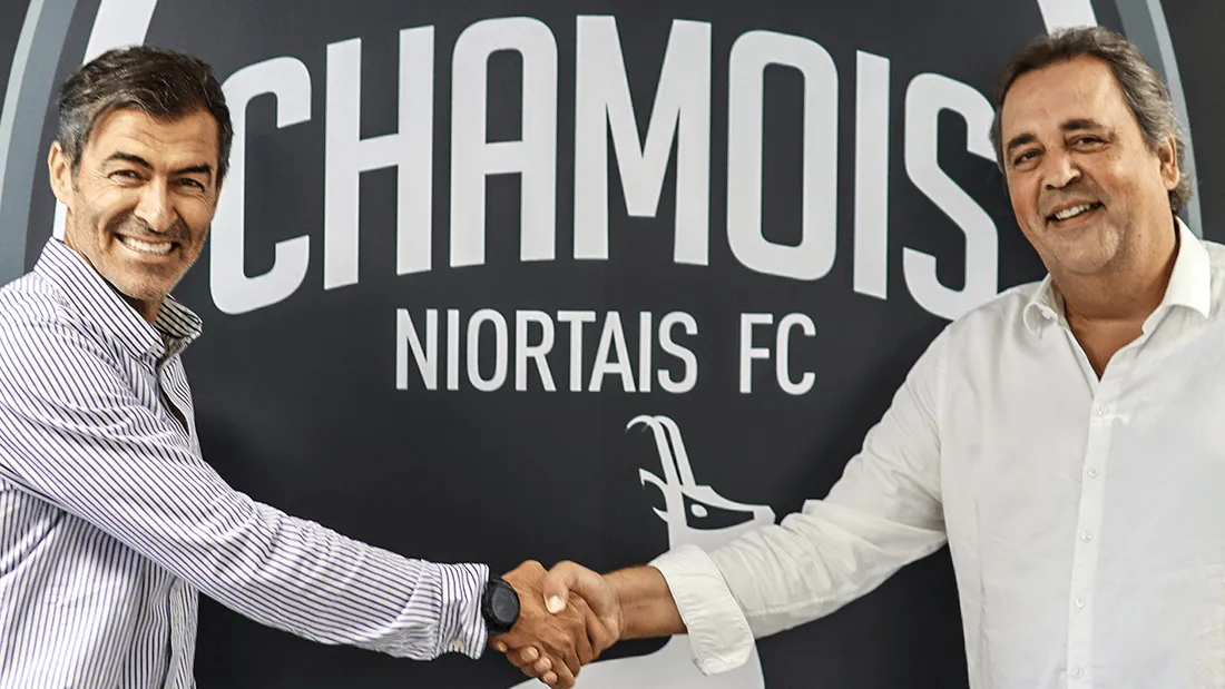 Rui Almeida, le nouvel entraineur des chamois niortais.