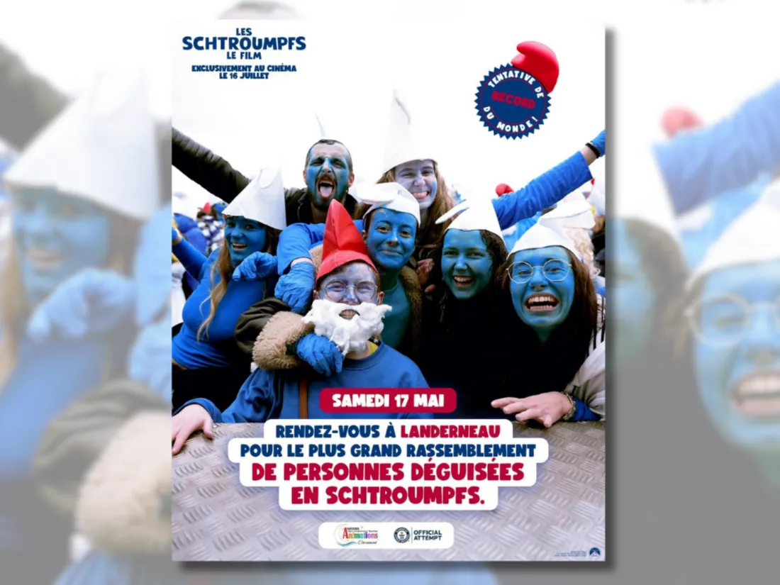Le record à battre : 2 762 Schtroumpfs.