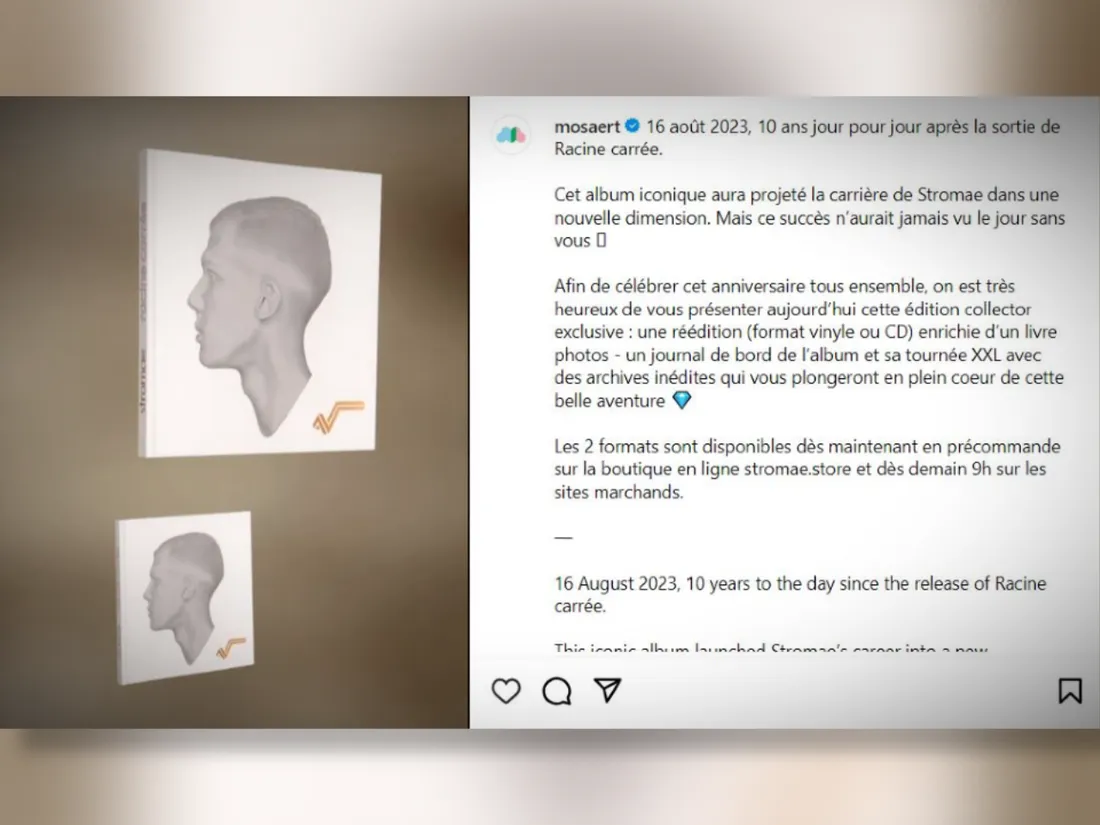 Stromae dévoile une réédition de son album "Racine carrée"