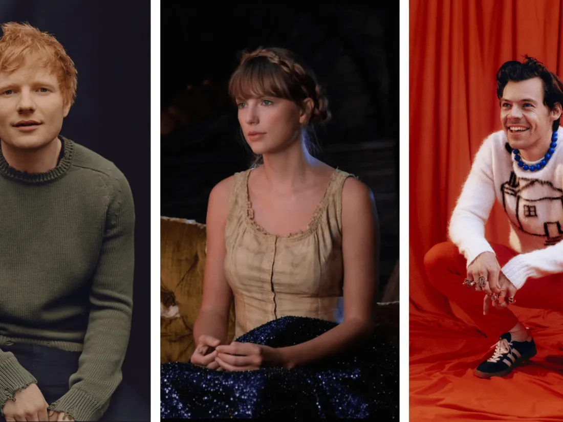 Ed Sheeran - Taylor Swift - Harry Styles
