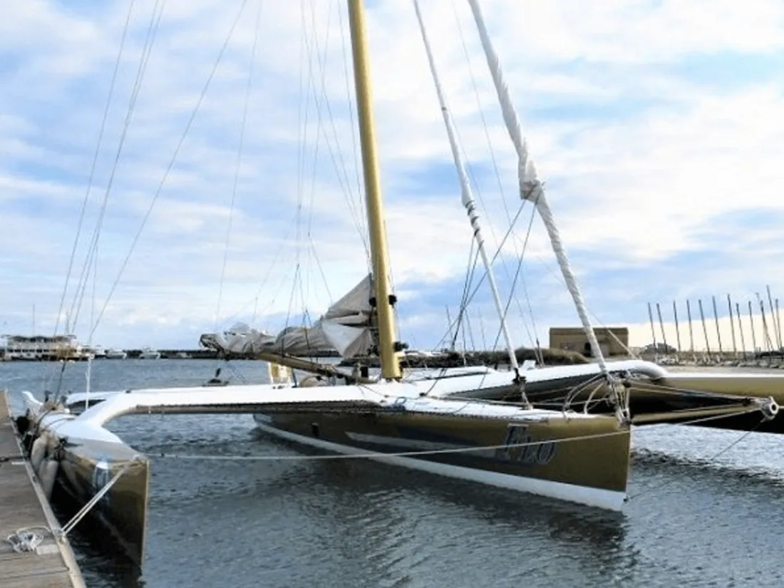 Le trimaran qui a permis à Florence Arthaud de remporter la Route du Rhum en 1990 est à vendre