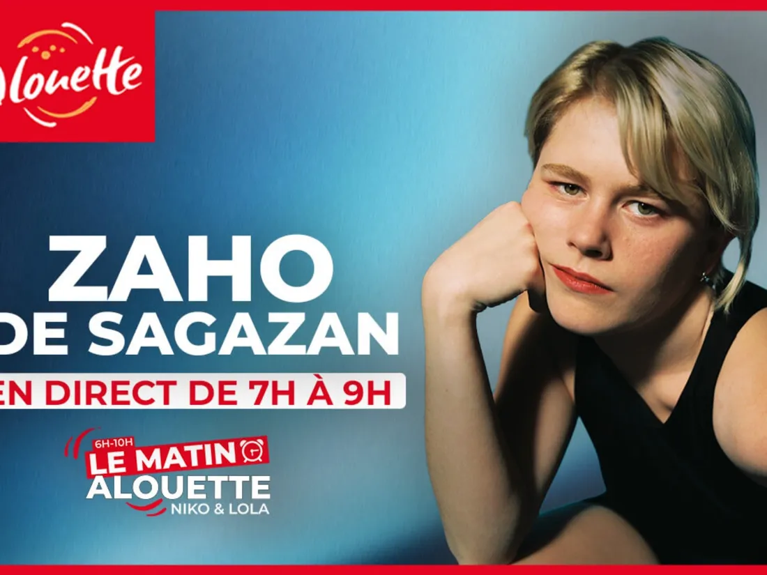 Zaho de Sagazan en direct dans Le Matin Alouette mardi 2 avril !