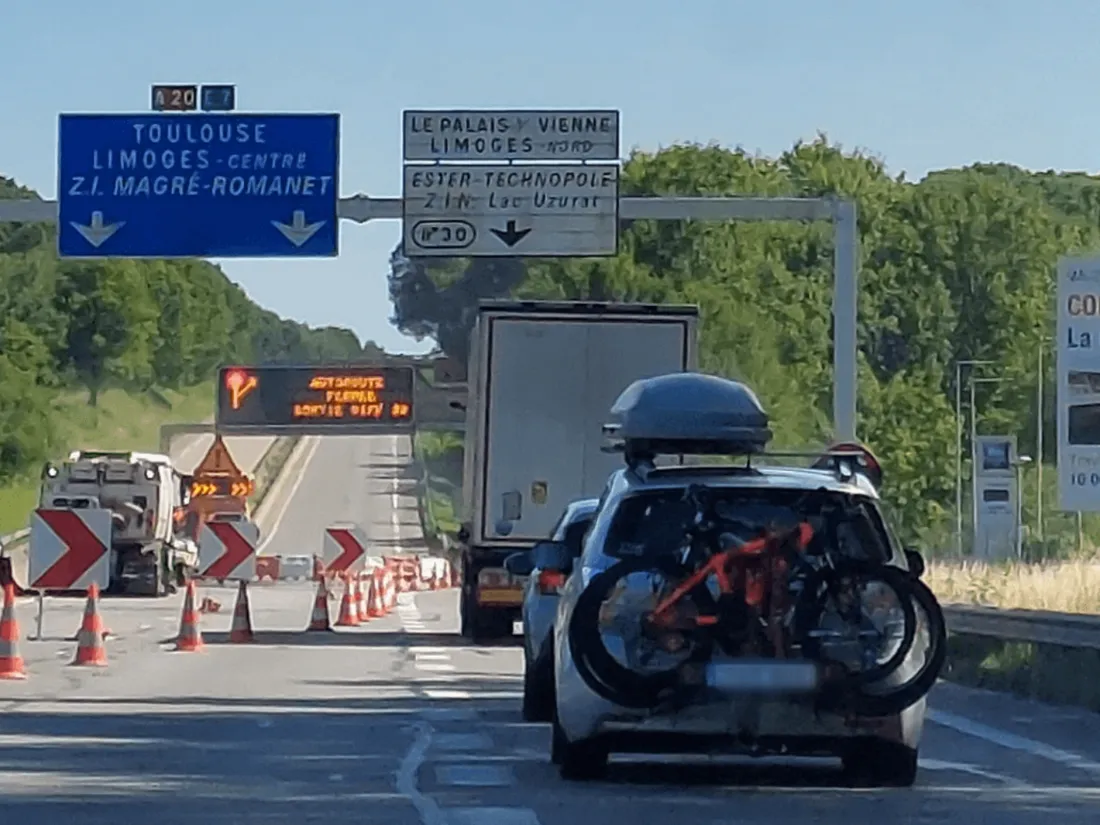 Limoges : l'A20 enfin rouverte à la circulation