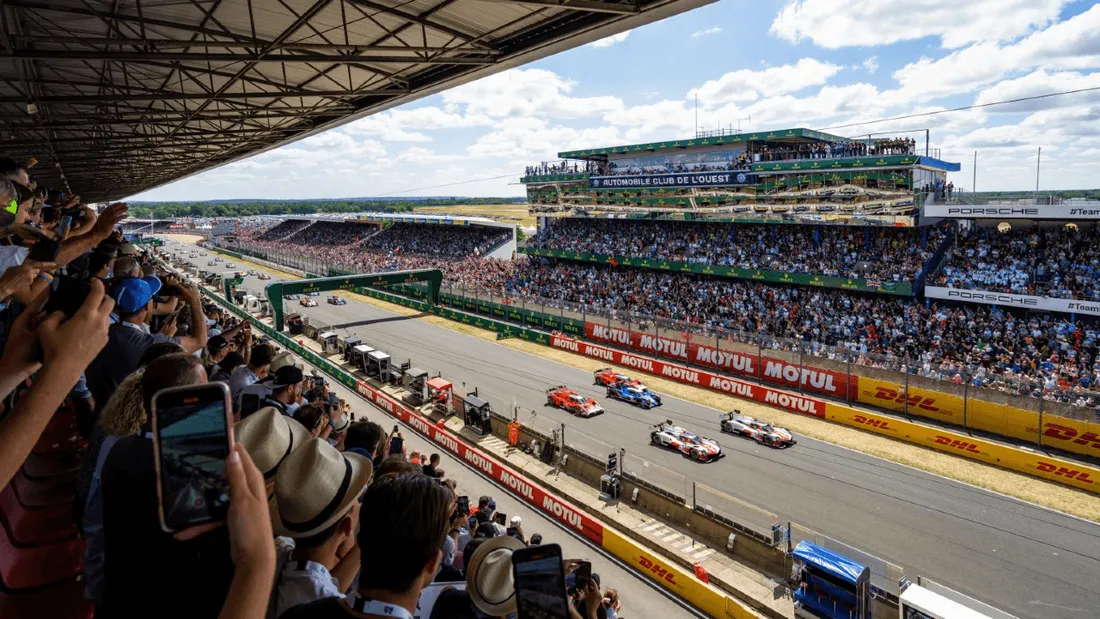 Le circuit des 24 Heures du Mans primé.