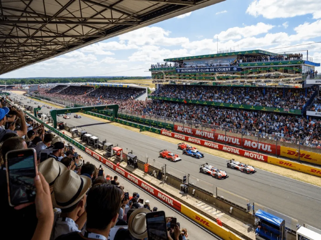 Le circuit des 24 Heures du Mans primé.