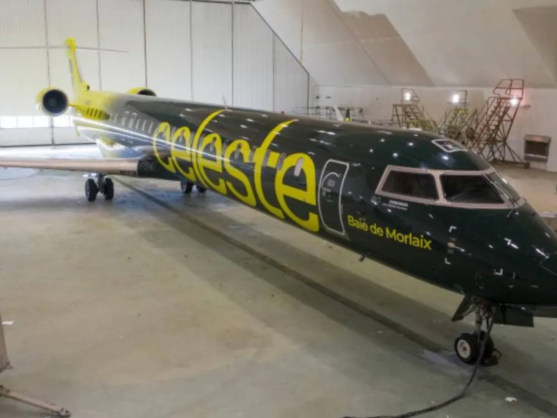 L'avion de la compagnie Celeste n'a effectué aucun vol pour l'instant.
