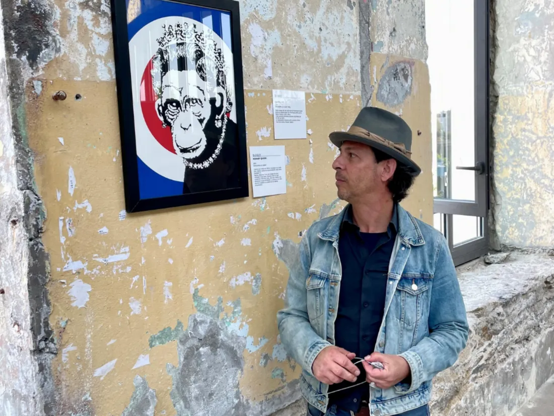300 œuvres de Banksy, rassemblées par Béru, sont exposées à Brest jusqu'au 25 juin.