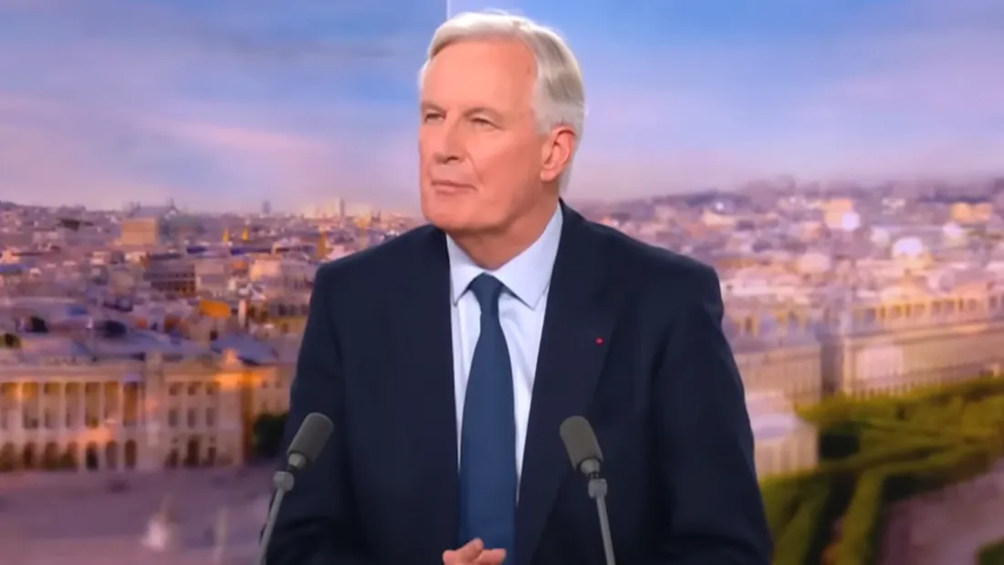 Michel Barnier au 20h de TF1