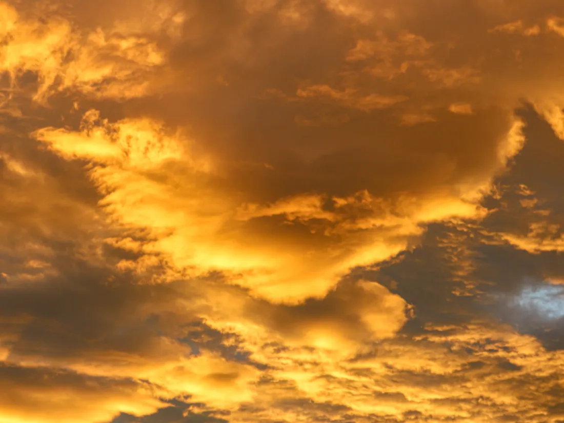 Ciel ocre