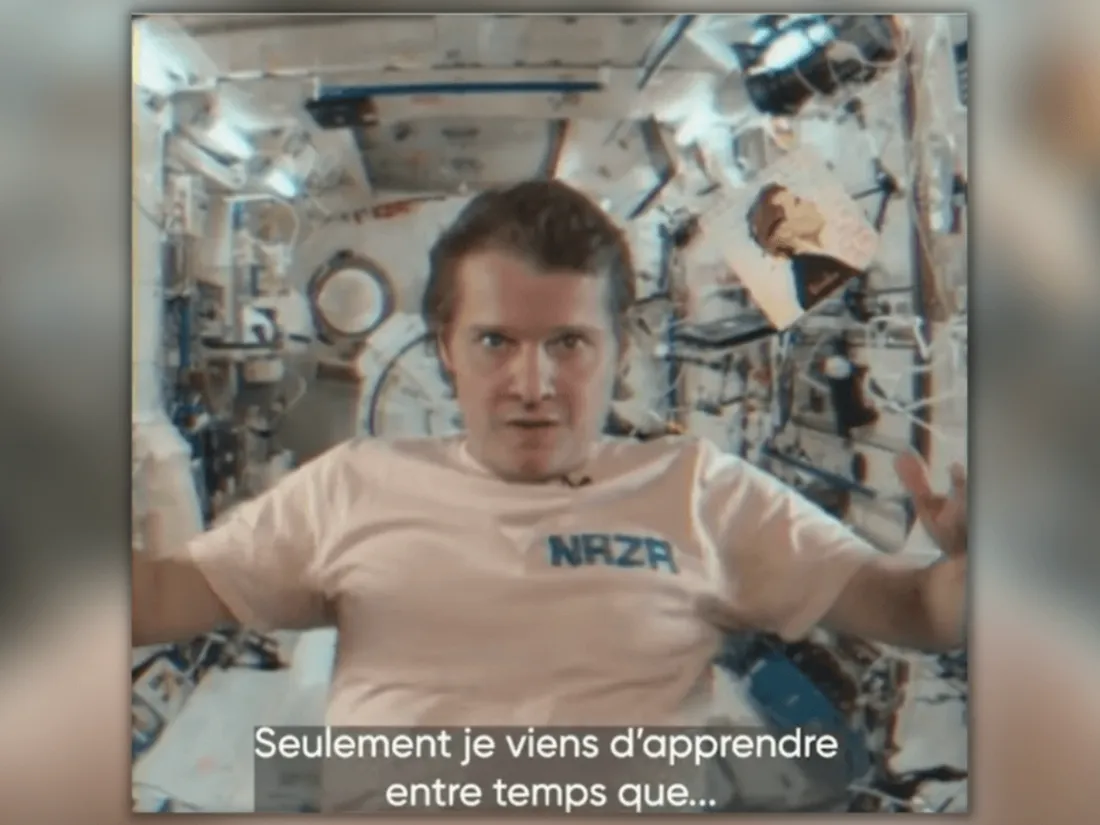 Bénabar adresse une vidéo à Thomas Pesquet