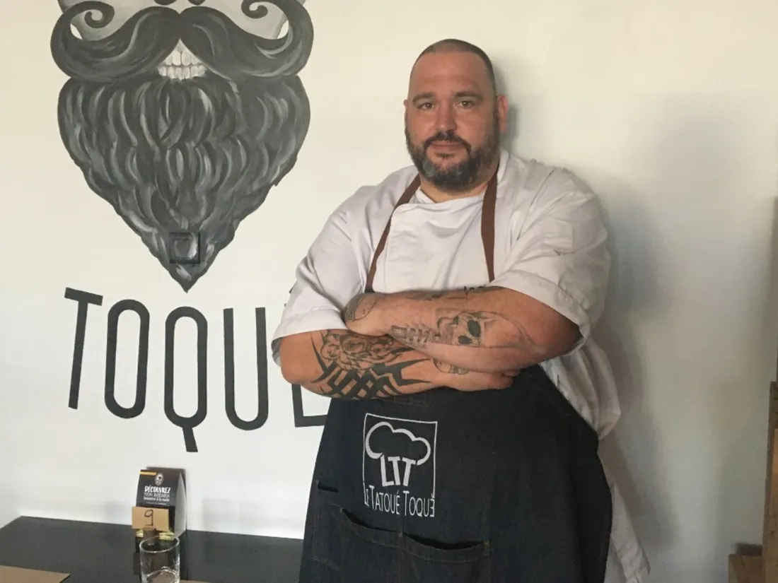Benoît Sanchez, chef du tatoué toqué à Tours