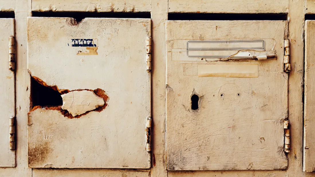 Boîte aux lettres.