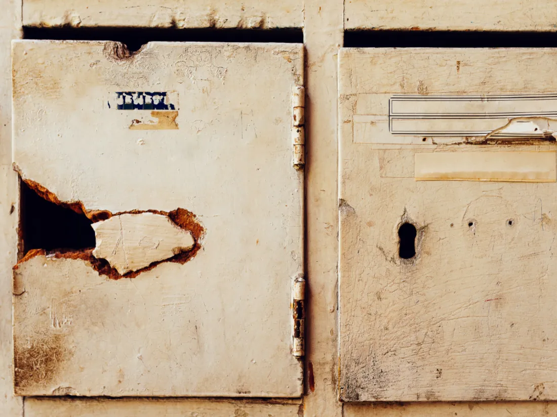 Boîte aux lettres.