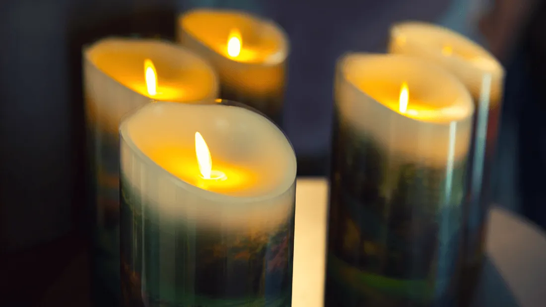 Bougies hommages