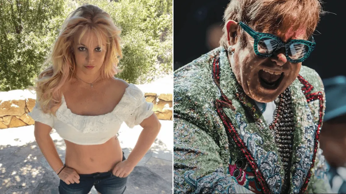 Britney Spears préparerait un nouveau single en duo avec Elton John 