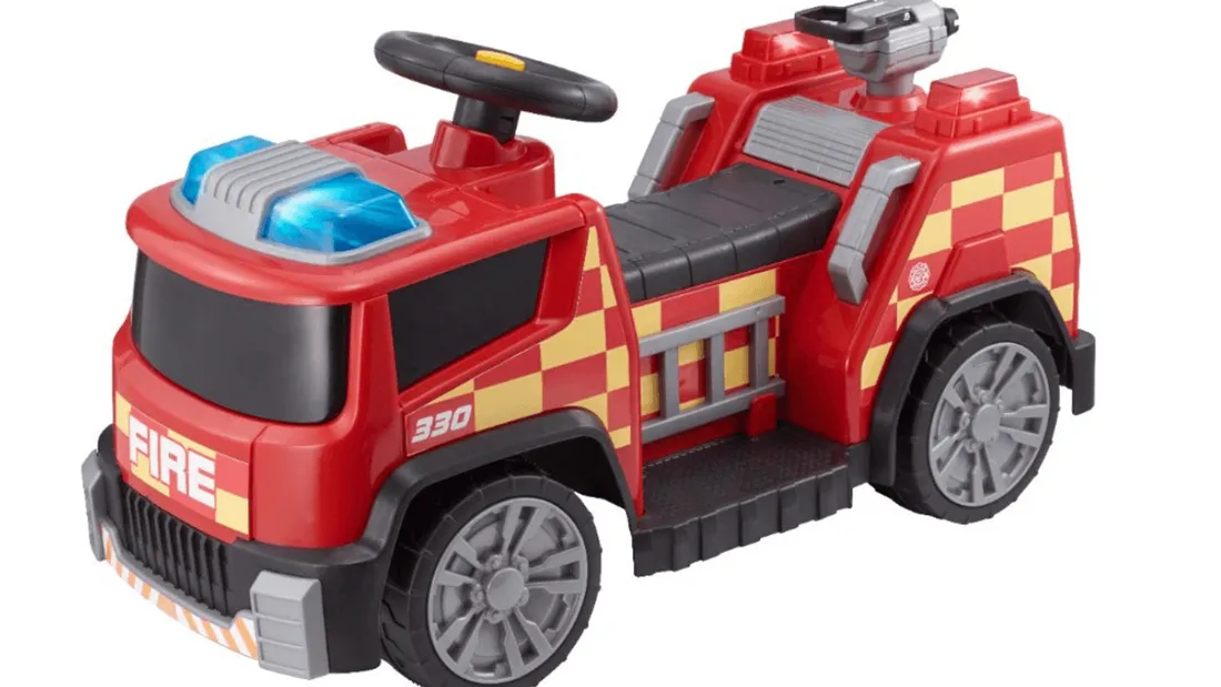 Des camions de pompiers pour enfants rappelés à cause d’un risque d’incendie 