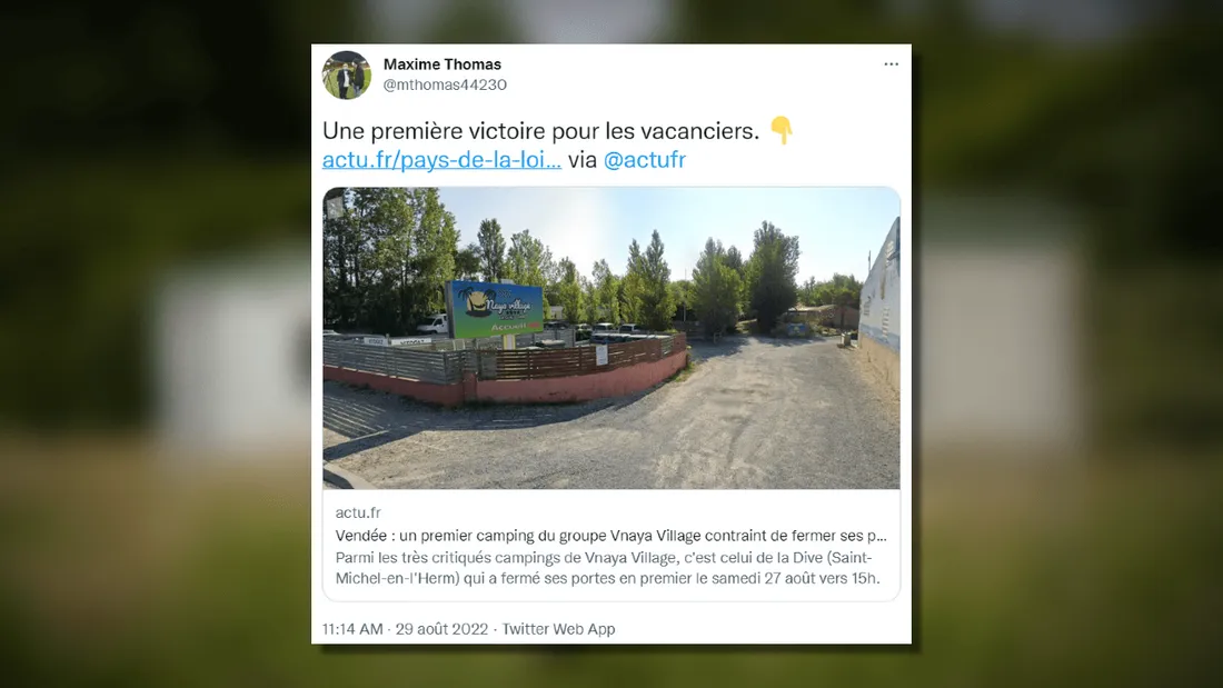 Campings Vnaya : les clients abusés s’organisent 