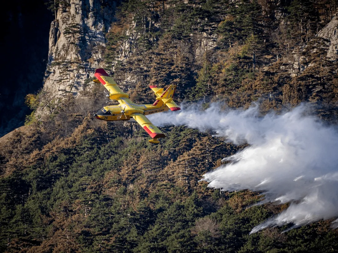 Un canadair s’est écrasé sur l’Etna 