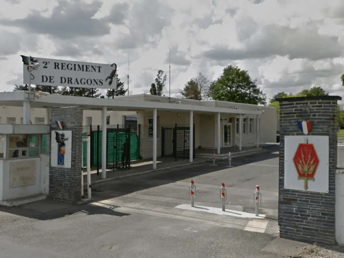 La caserne militaire de Fontevraud, près de Saumur