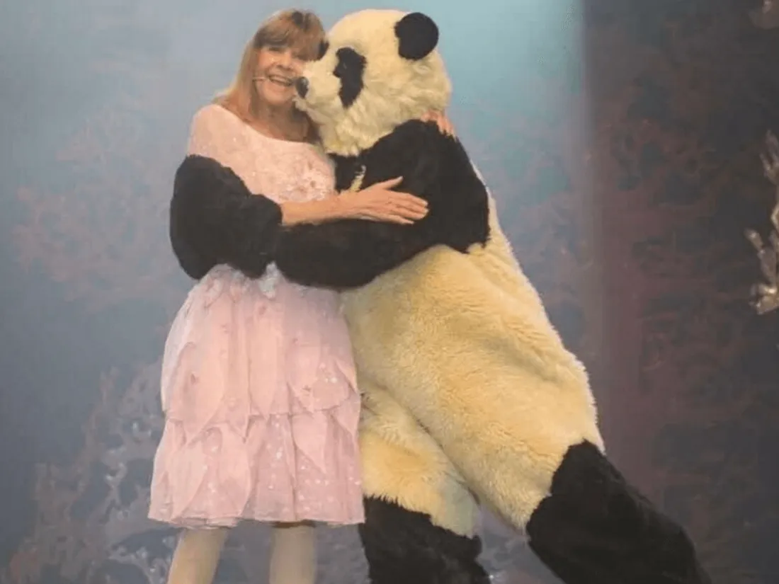 Chantal Goya et Pandi Panda