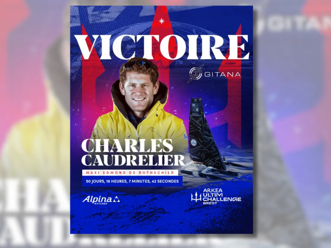 Charles Caudrelier, vainqueur.