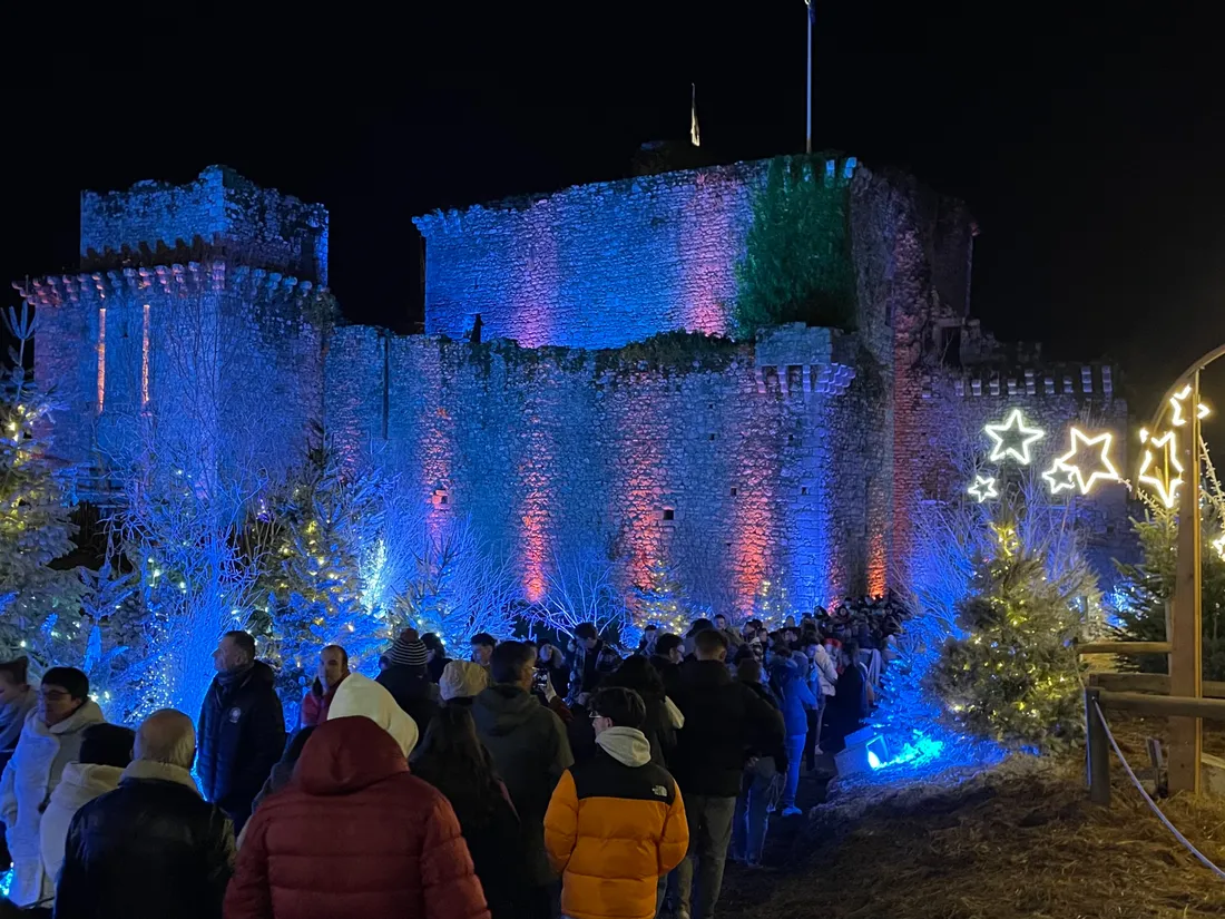 81.000 visiteurs sont venus au marché de Noël du château de Tiffauges en 2022.