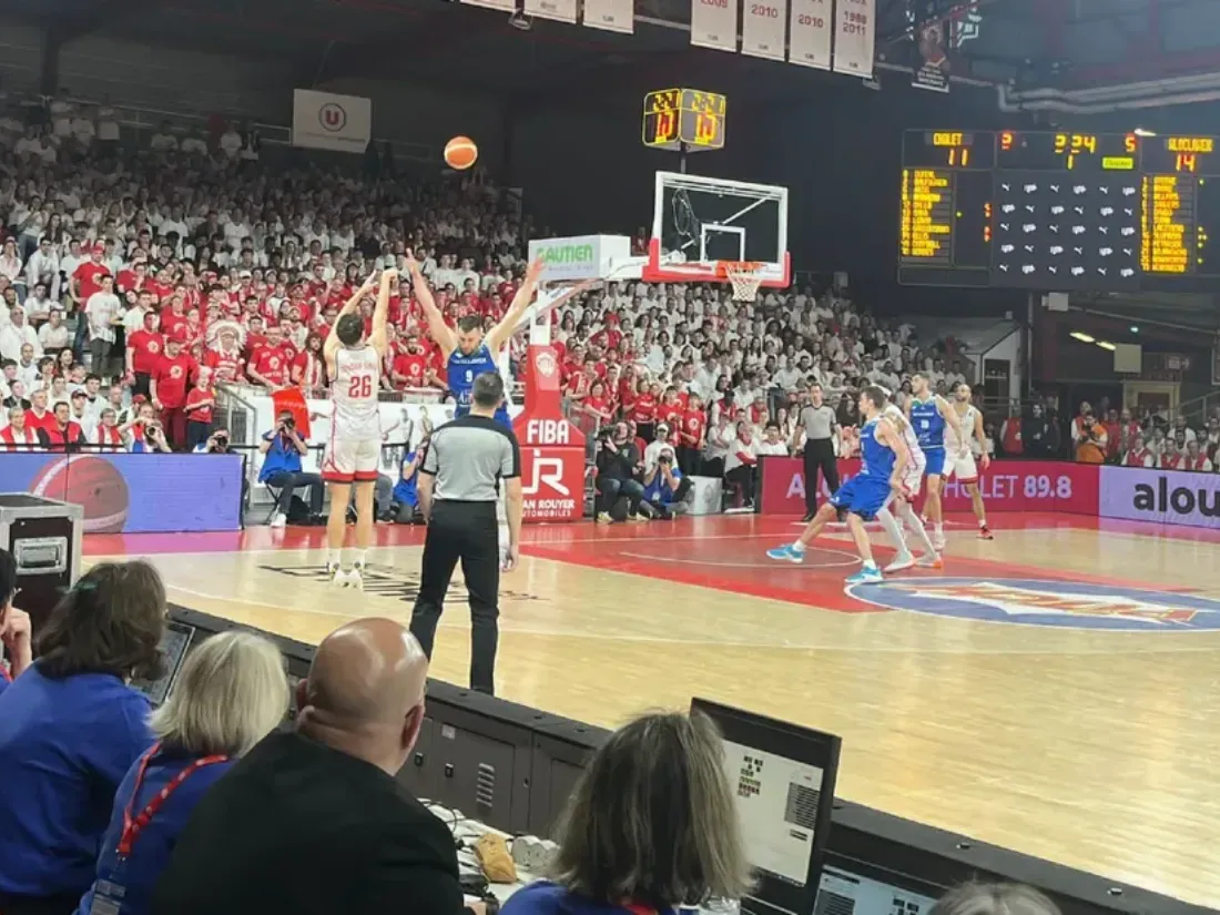 Près de 4700 supporters en moyenne à la salle de la Meilleraie à Cholet