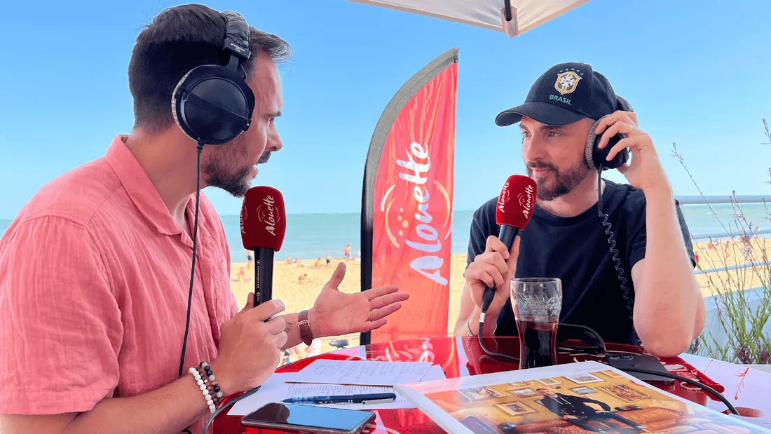 Christophe Willem en direct sur Alouette depuis La Tranche-sur-Mer