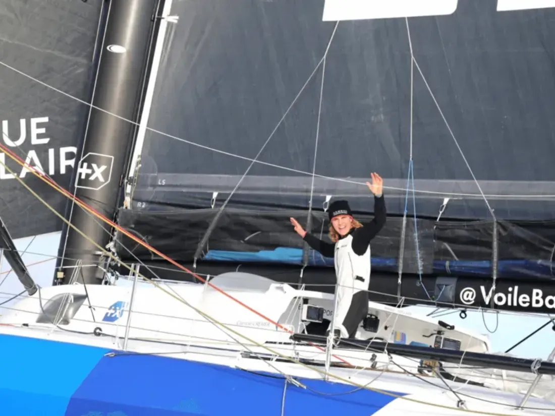 La navigatrice Clarisse Crémer