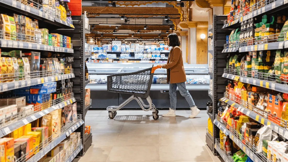 Courses supermarché
